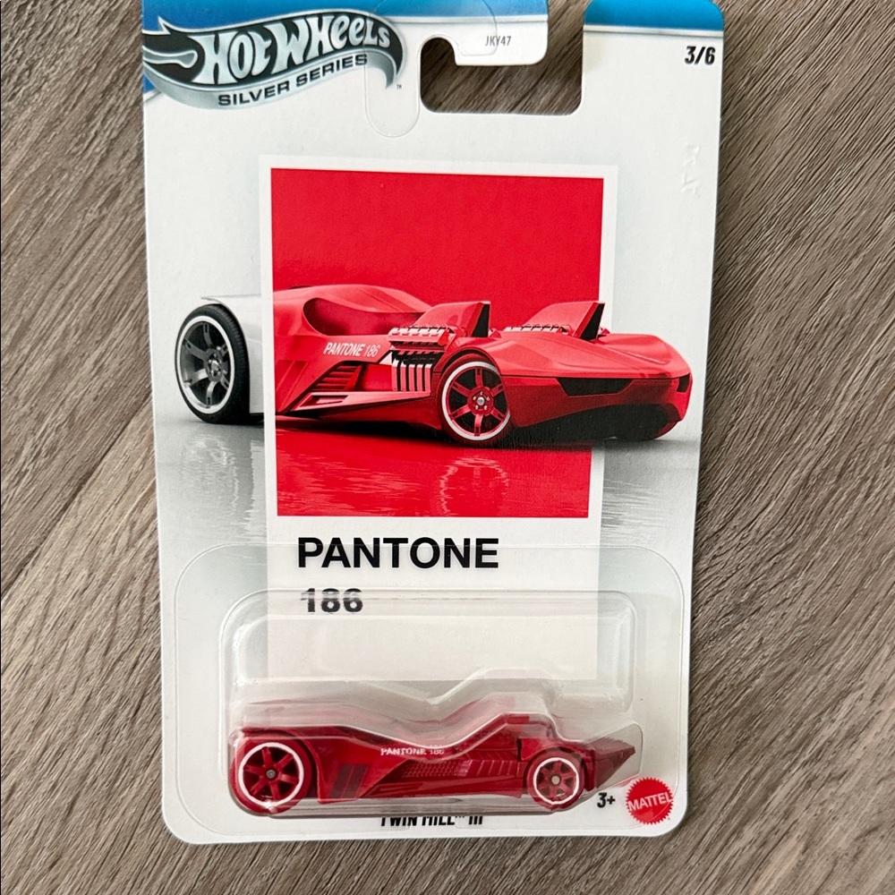 Hot Wheel Pantone 186 Twin Mill